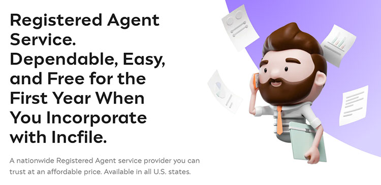Incfile Registered Agent Service