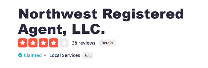 Northwest Registered Agent Yelp Reviews