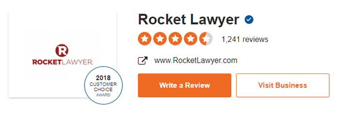 Rocket Lawyer Site Jabber Customer Reviews