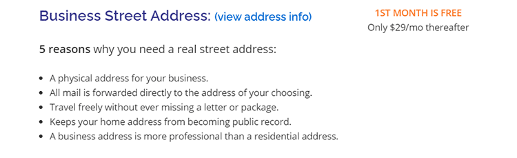 Swyft Filings Mail Forwarding service